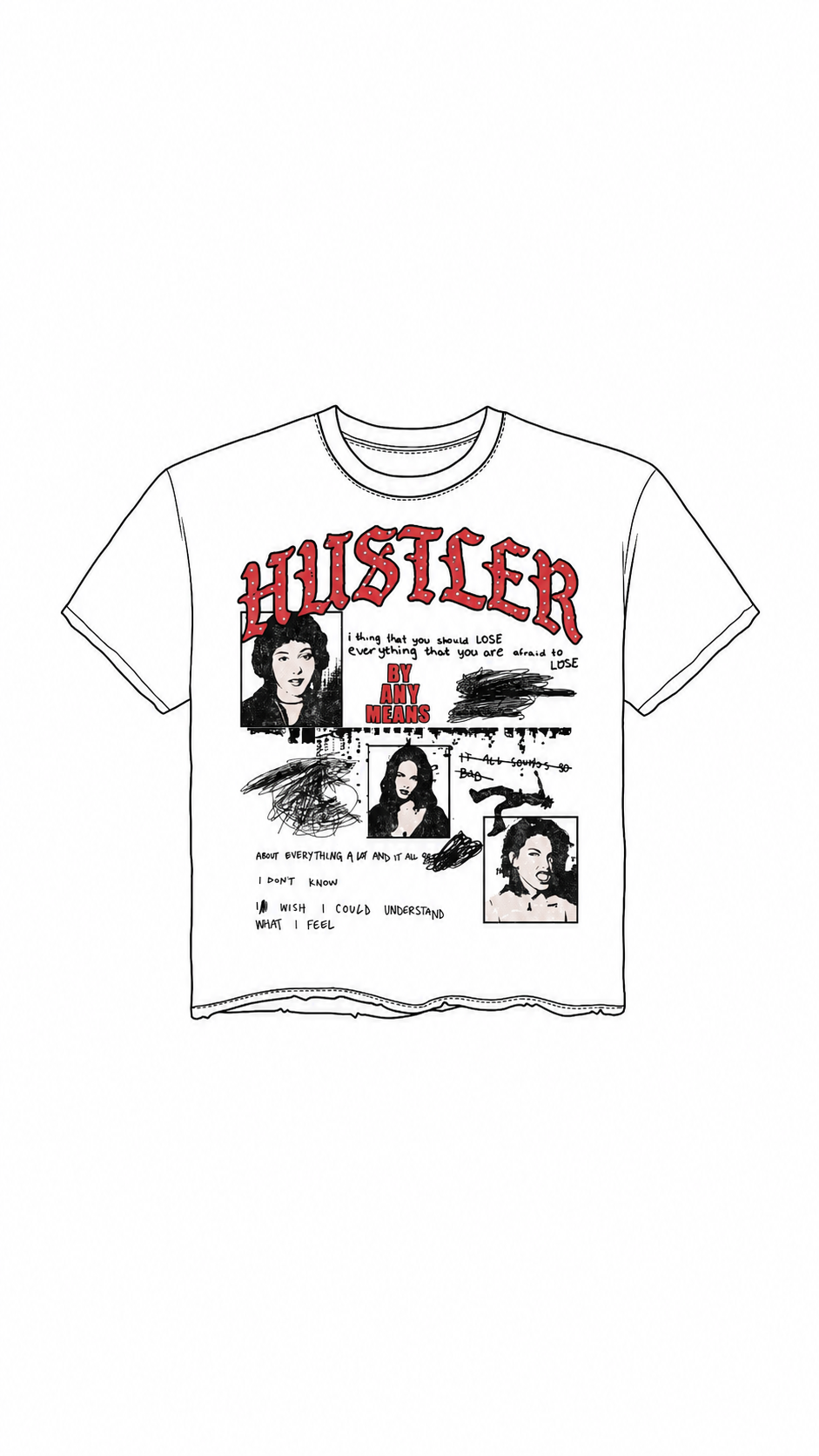 HUSTLER V TEE