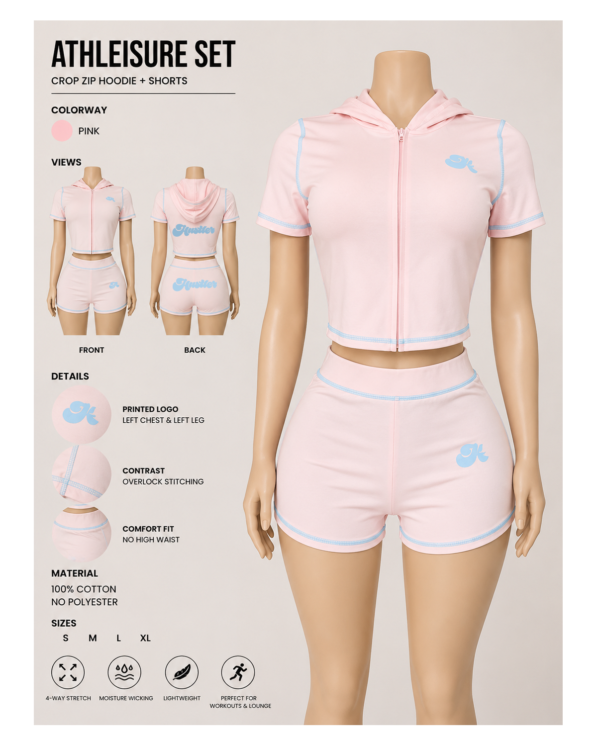 PINK LINE SET