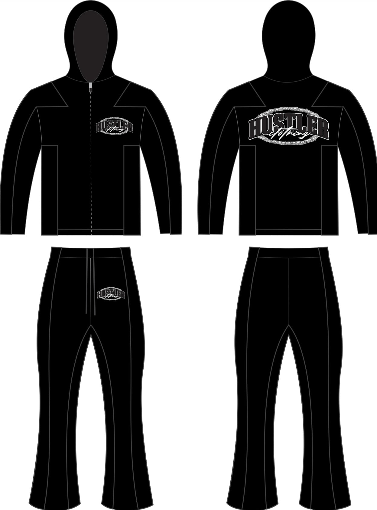 Soft shell windbreaker set