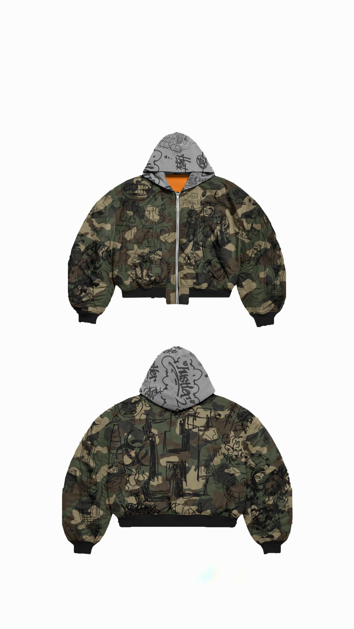 CARGO WAR BOMBER JACKET